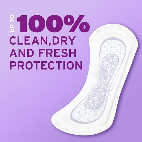 Poise Daily Liners, Incontinence Panty Liners, 2 Drop, 48 ct