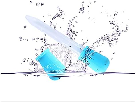 Yiasangly 5ml Liquid Droppers Clear Medicine Silicone and Plastic Pipettes Eye Dropper with Bulb Tip for Kids Candy Molds (8 Pack)