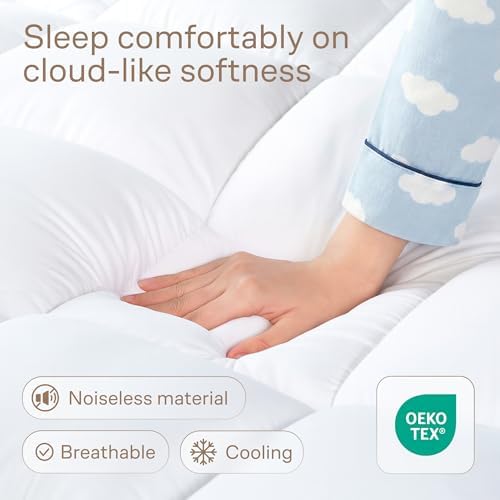 Ultra Soft & Cooling Mattress Topper - Full Size