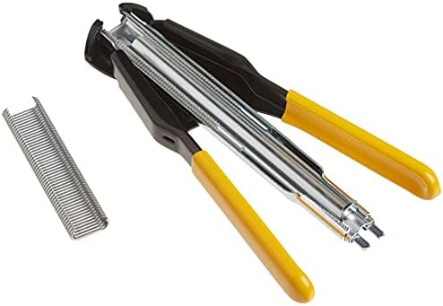 DEWALT Hog Ring Pliers Kit, Includes Pliers and 1000 Ring Pack (P7DW)