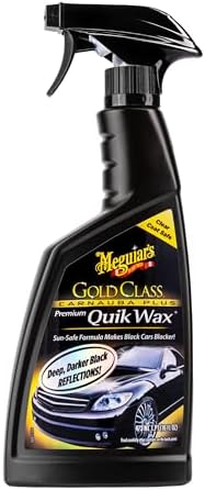 Meguiar's Gold Class Carnauba Quik Wax, 16 Oz