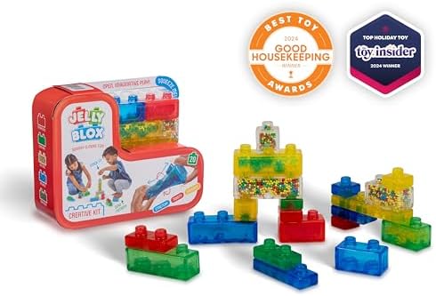 Jelly Blox Creative Kit | Includes 20 Blocks | Toddler & Preschool
