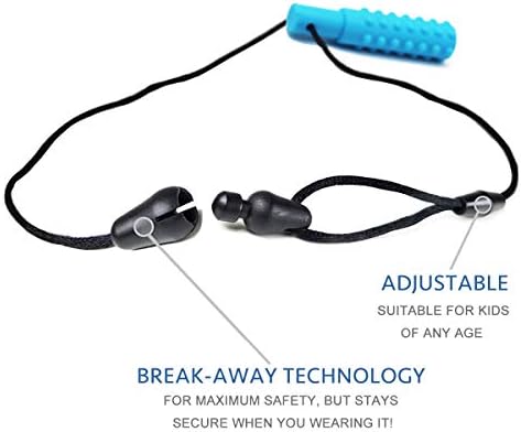 Xtra Tough (XT) Sensory Chew Necklace (3 Pack) - Sensory Oral Motor Aids Teether Toys for Autism, ADHD, Baby Nursing or Special Needs- Designed for Moderate & Aggressive Chewer