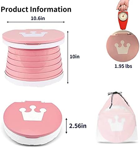 Portable Potty for Toddler,Travel Potty Seat for Toddler,Travel Toilet Kids