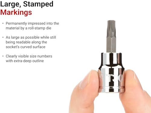 TEKTON 3/8 Inch Drive x T30 Torx Bit Socket | SHB14230