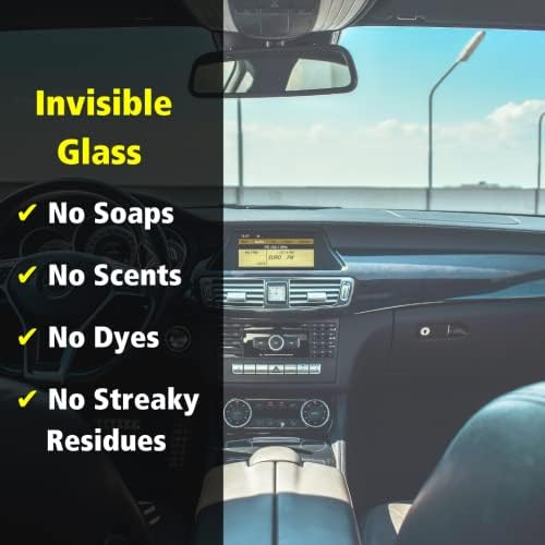 Invisible Glass 92164 Premium Glass Cleaner Spray for Car Windshields and Windows, Automotive and Home Window Cleaner, Streak-Free, Ammonia-Free, Tint-Safe – 22 fl oz