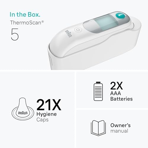 Braun ThermoScan 5 Digital Display Ear Thermometer