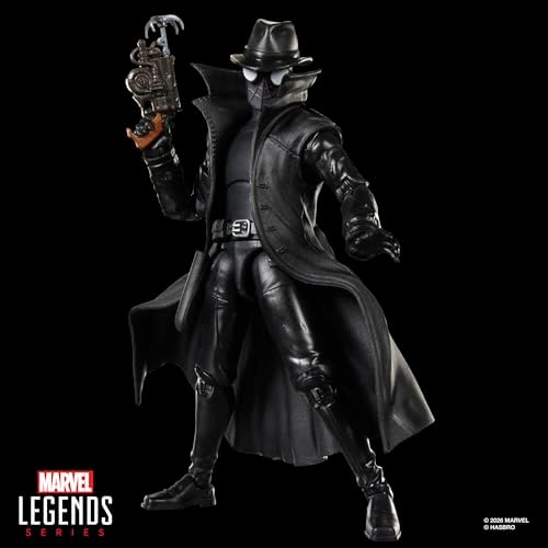 Marvel Legends Series Spider-Man Noir, Retro Cardback Spider-Man Comics Collectible 6-Inch Scale Action Figure (Amazon Exclusive)