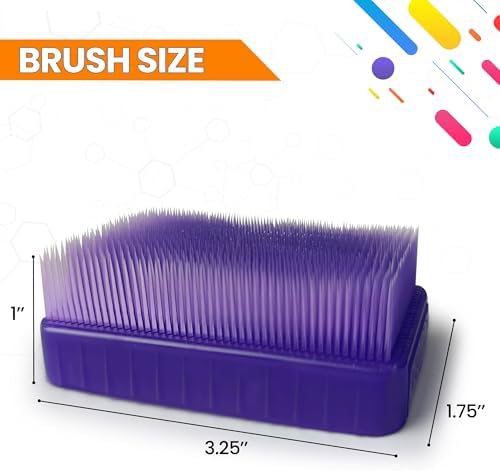 Wilbarger Method Therapy Sensory Brush Colored Pack 6 Therapressure Brush