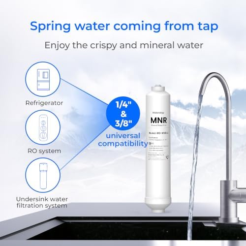 Waterdrop MNR35 Remineralization Filter Compatible with Undersink RO System
