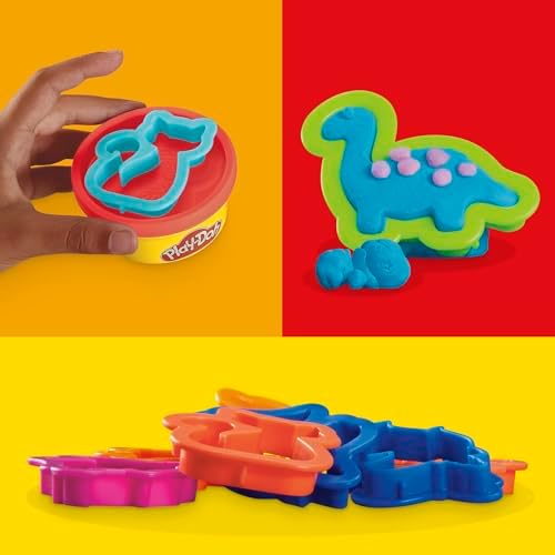 Play-Doh Party Favor Pack, Bulk 24 Pack of Modeling Compound with Cutters, Classroom Supplies for Arts & Crafts, Birthday Gifts & Prize Toys for Kids, Ages 3+ (Amazon Exclusive)