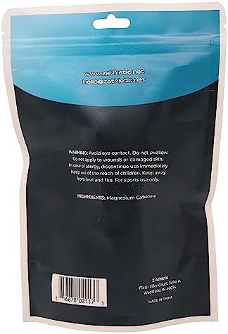 Z Athletic Gym Chalk Ball for Rock Climbing, Gymnastics, and Weightlifting