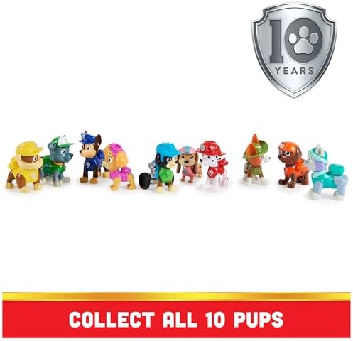 Paw Patrol 10th Anniversary All Paws On Deck 10 Figure Gift Pack