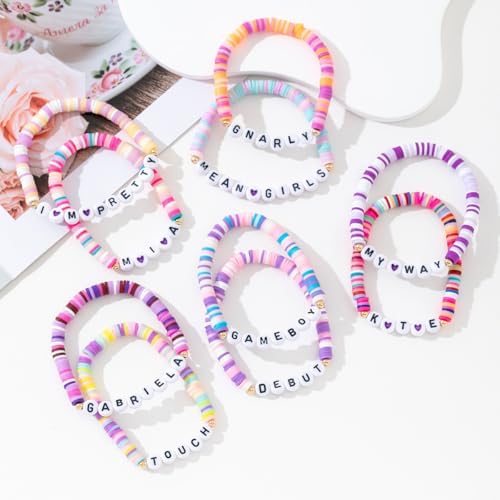 fmsao 10pcs Korea-Pop Bracelets Merch Bracelet Beaded Inspired for Wemon