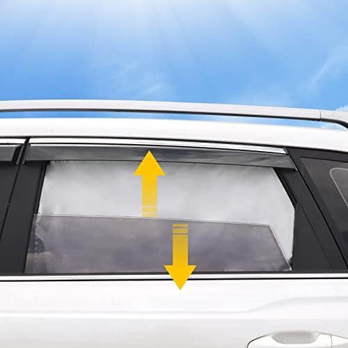 Lechin Magnetic Car Side Window Sun Shades for Baby, 2 PCS, 31.5 x 20 in