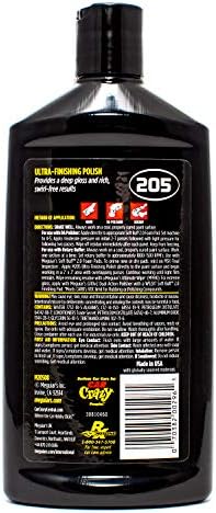 Meguiar's Professional M205 Ultra Finishing Polish Mirror Glaze, 8oz