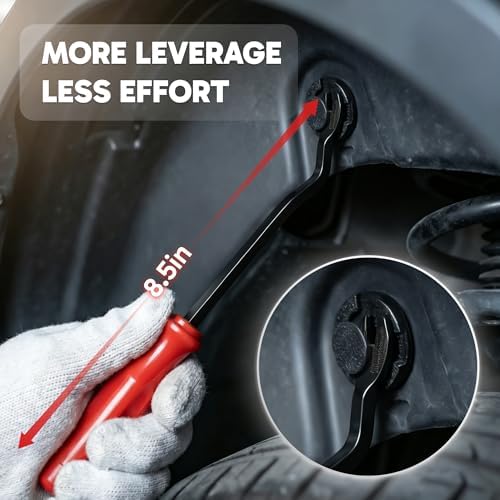 121PCS Bumper, Fender Liner & Splash Shield Retainer Clips Compatible with Honda CR-V 2012-2026, Civic 2006-2020, Accord 2008-2025, Odyssey 2005-2026, Pilot 2016-2025, Acura and More, + Tool
