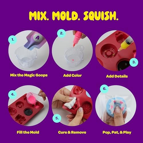 Taba Squishy Making Kit for Kids - Squishies Craft Kits - Gifts for Girls