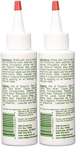 Wild Growth Hair Oil 4oz "Pack of 2"