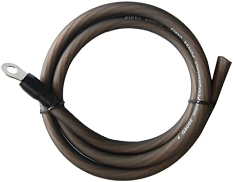 RD True 4 Gauge Car Audio Cable Amp Wiring Kit - 2 Channel Rock Direct CCA Power Cable Amplifier Install Wiring Kit