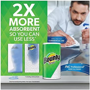 Bounty® Select-A-Size® Double 2-Ply Paper Towels, 98 Sheets Per Roll, Pack of 12 Rolls
