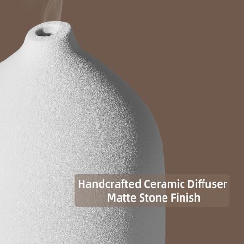 Gooamp 200ML Ceramic Essential Oil Diffuser for Home, Stone Diffuser