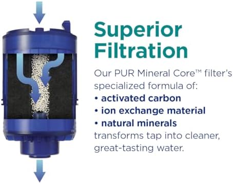 PUR Plus Horizontal Faucet Mount Filtration System with Lead Reduction