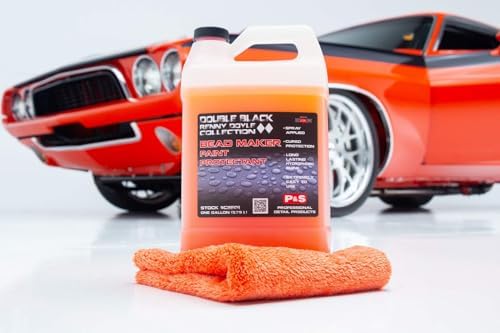 P&S Bead Maker Paint Sealant – Easy Spray & Wipe Protectant for Cars, Boats & RVs – Hydrophobic Gloss & UV Protection – Safe for All Surfaces - 1 Gallon
