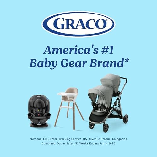 Graco® TurboBooster® LX Backless Booster with Affix Latch | Backless Booster Seat for Big Kids Transitioning to Vehicle Seat Belt (Rio)