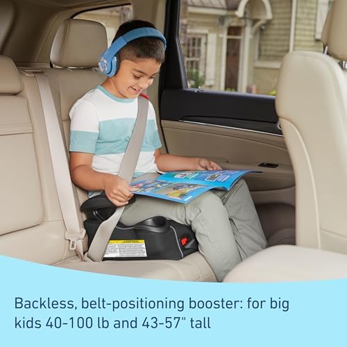 Graco® TurboBooster® LX Backless Booster with Affix Latch | Backless Booster Seat for Big Kids Transitioning to Vehicle Seat Belt (Rio)