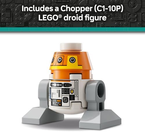 LEGO Star Wars: Ahsoka Chopper (C1-10P) Astromech Droid Set - Building Toy for Kids, Ages 10+ - Makes a Great Gift for Boys and Girls - Model Kit and Room Decor Idea for Sci-Fi Adventure Fans - 75416
