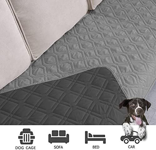 Ameritex Waterproof Dog Bed Blankets Cover for Bed Couch Sofa Reversible
