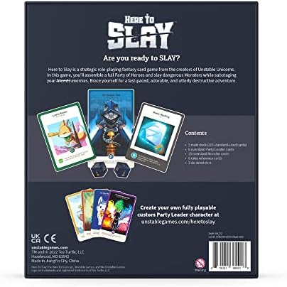 Unstable Games Here to Slay Base Card Game