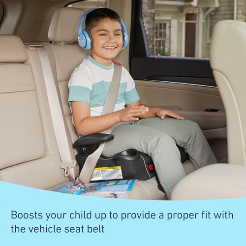 Graco® TurboBooster® LX Backless Booster with Affix Latch | Backless Booster Seat for Big Kids Transitioning to Vehicle Seat Belt (Rio)