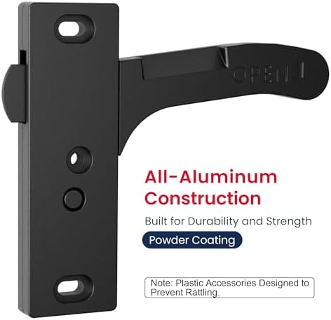 Safoner Aluminum RV Screen Door Latch Right Handle Replacement Accessories