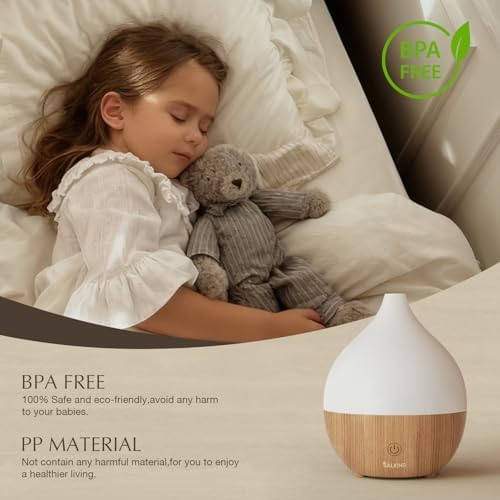 SALKING Essential Oil Diffuser for Home, 100ml Small Aromatherapy Diffuser