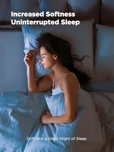 PERLECARE Queen 3 Inch Gel Memory Foam Mattress Topper with Cover