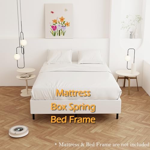 Maenizi 9 Inch Box Spring for Queen Bed, Bed Base with Fabric Cover