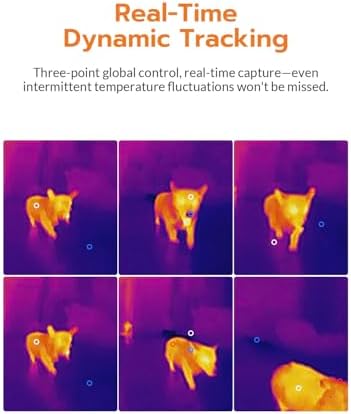 GT14S Thermal Imaging Camera with Edge Enhancement, Thermometer Mode