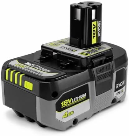 TTI Ryobi PBP004 ONE+ High Performance 18 Volts Lithium-Ion 4.0 Ah Battery