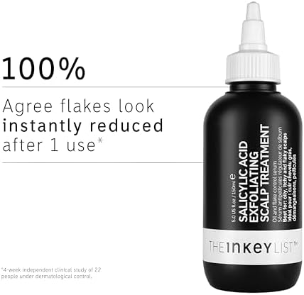 The INKEY List Salicylic Acid Exfoliating Scalp Treatment 5 Fl Oz, Hydrating Scalp Oil, Moisturizing Scalp Scrub, Suitable For All Hair Types