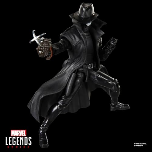 Marvel Legends Series Spider-Man Noir, Retro Cardback Spider-Man Comics Collectible 6-Inch Scale Action Figure (Amazon Exclusive)