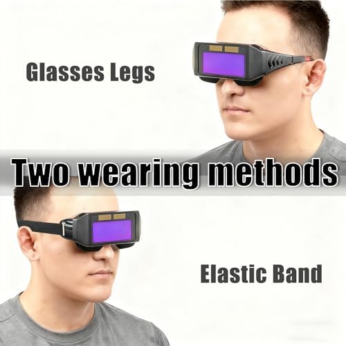 T TOVIA Welding Glasses Auto-Darkening LCD Welding Goggles