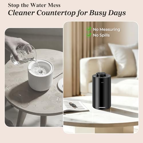 URPOWER Waterless Essential Oil Diffuser Cordless Mini Scent Diffuser 20mL