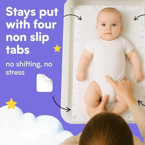 Eli with Love Disposable Baby Changing Pads - Soft, Waterproof & Leakproof Liners Absorbent Underpads - Large Travel Size Diaper Changing Mat for Home, Car, Diaper Bag - (20 Pack, Boho)