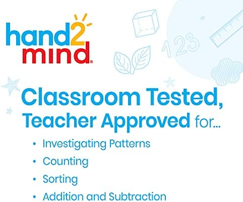 hand2mind Foam Two-Color Counters, Red and Yellow, Manipulatives, Chips, Math Bingo, 200 Count