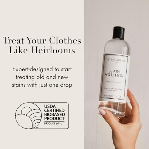 The Laundress Stain Solution, Fragrance-Free Laundry Stain Remover 16 Fl Oz