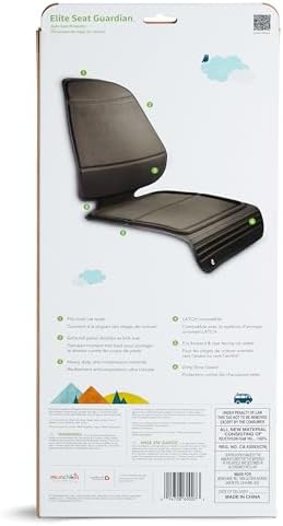 Munchkin Elite Seat Guardian Car Seat Protector, Dark Grey