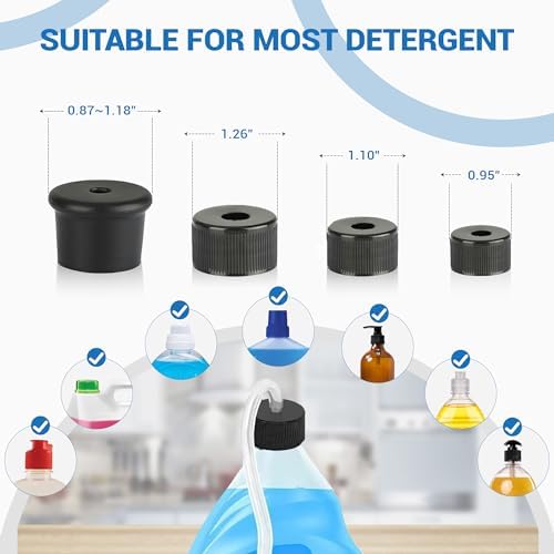Yofidra Sink Soap Dispenser Extension Tube Kit (Anti-Backflow, 47")