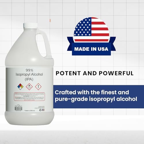99% Isopropyl Alcohol (IPA) - 128 fl oz - Made in USA